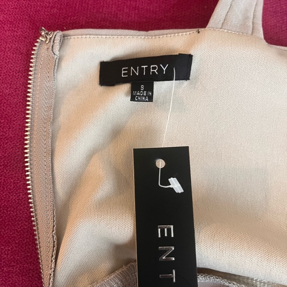 Shoulder strap mini dress in cream ☕️ - Picture 6 of 6